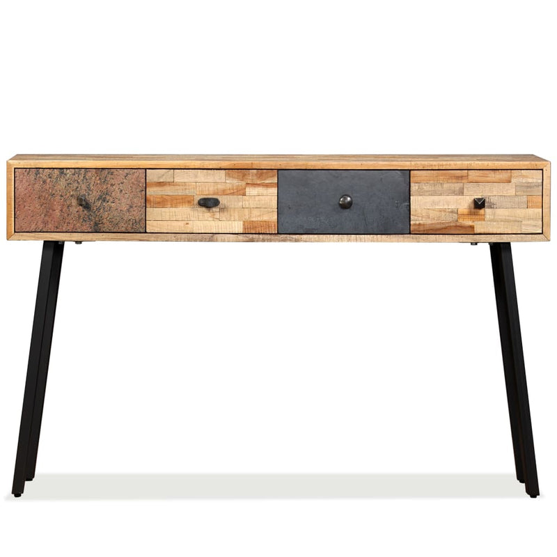 Console Table 120x30x76 cm Solid Reclaimed Teak Payday Deals