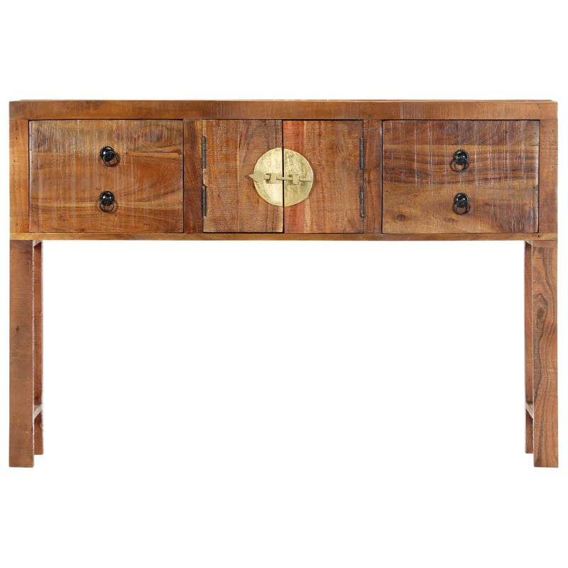 Console Table 120x30x80 cm Solid Acacia Wood Payday Deals