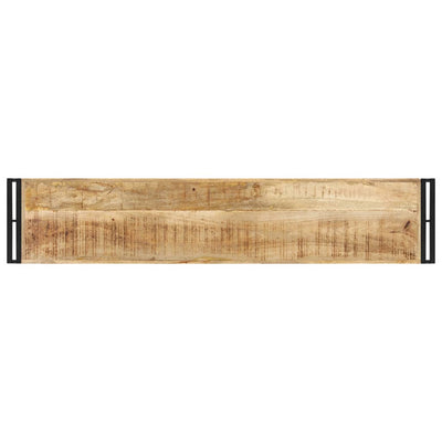 Console Table 150x30x75 cm Rough Mango Wood Payday Deals