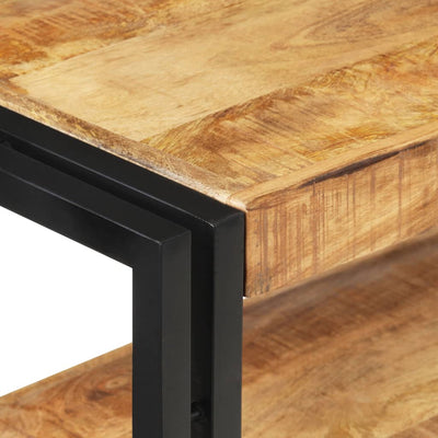 Console Table 150x30x75 cm Rough Mango Wood Payday Deals