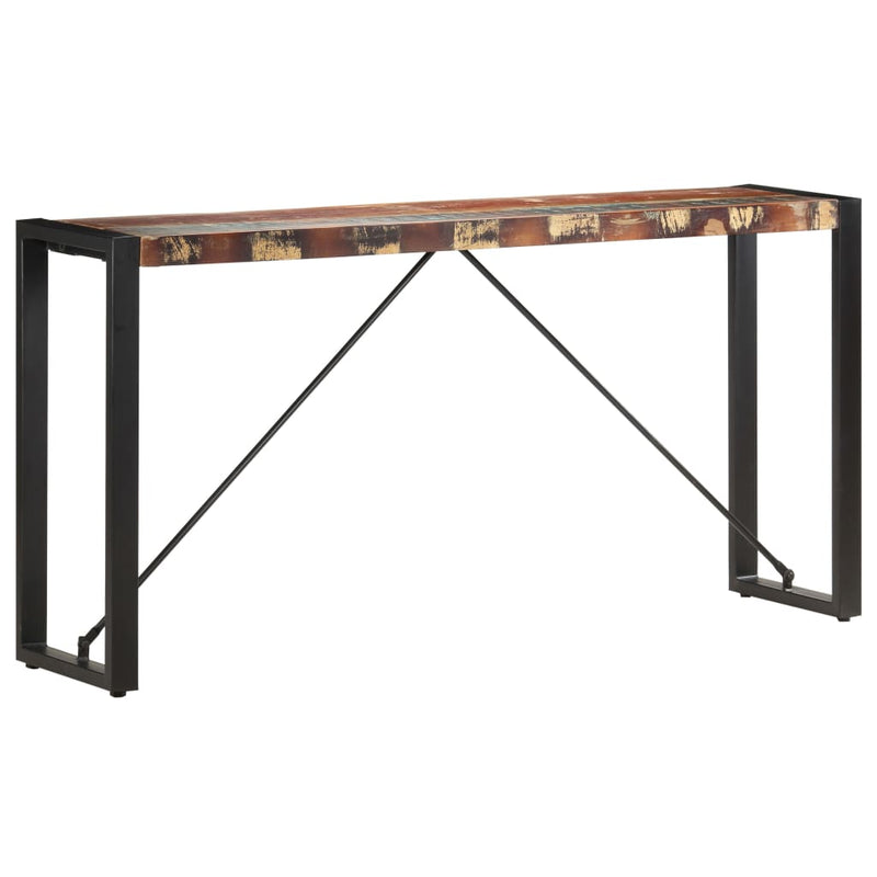 Console Table 150x35x76 cm Solid Reclaimed Wood Payday Deals