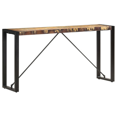 Console Table 150x35x76 cm Solid Reclaimed Wood Payday Deals