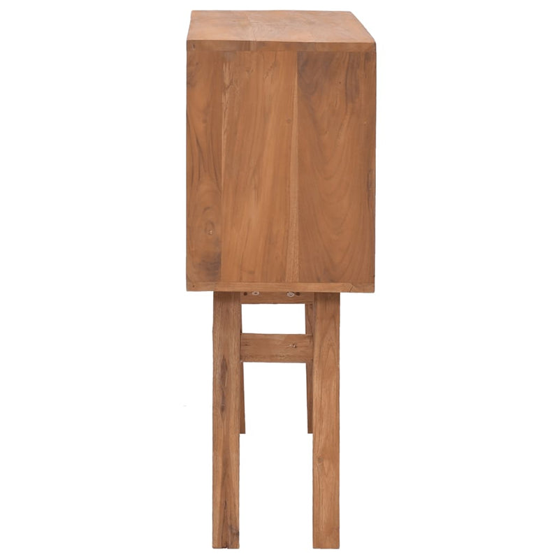 Console Table 80x30x80 cm Solid Teak Wood Payday Deals