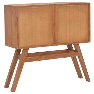 Console Table 80x30x80 cm Solid Teak Wood Payday Deals