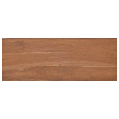 Console Table 80x30x80 cm Solid Teak Wood Payday Deals