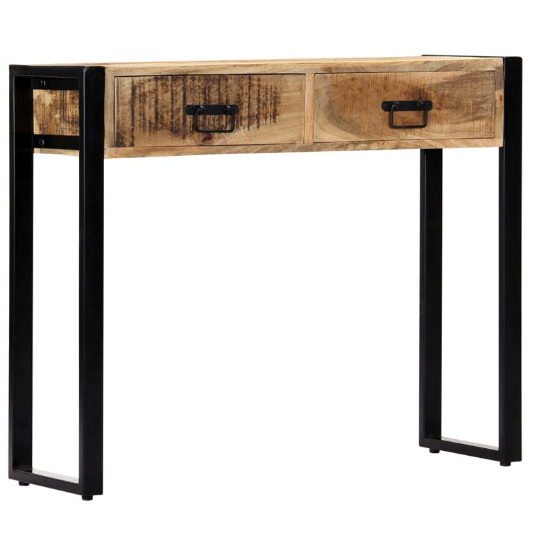 Console Table 90x30x75 cm Solid Mango Wood Payday Deals