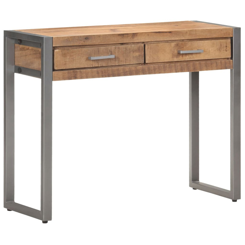 Console Table 95x35x75 cm Solid Mango Wood Payday Deals