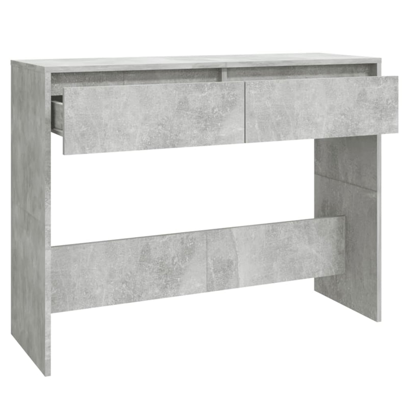 Console Table Concrete Grey 100x35x76.5 cm Chipboard Payday Deals