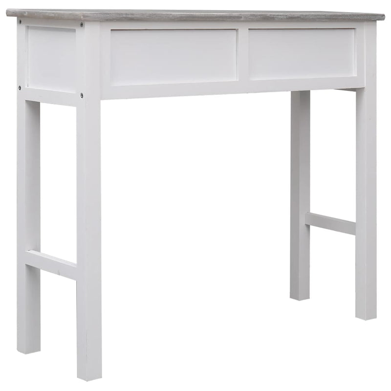 Console Table Grey 90x30x77 cm Wood Payday Deals