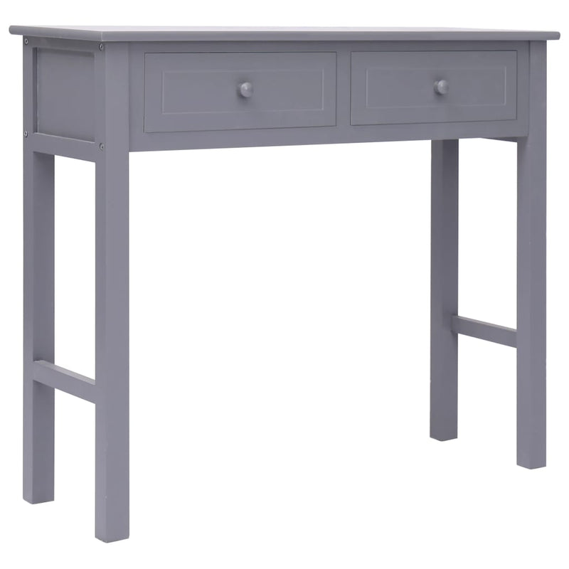 Console Table Grey 90x30x77 cm Wood Payday Deals