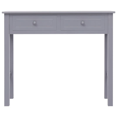 Console Table Grey 90x30x77 cm Wood Payday Deals