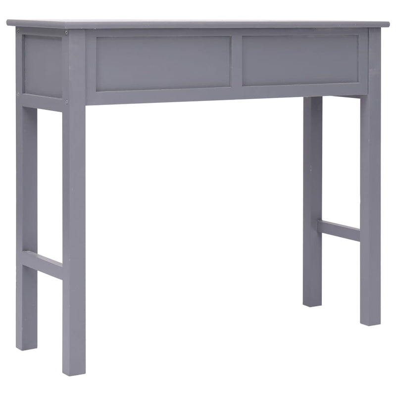 Console Table Grey 90x30x77 cm Wood Payday Deals