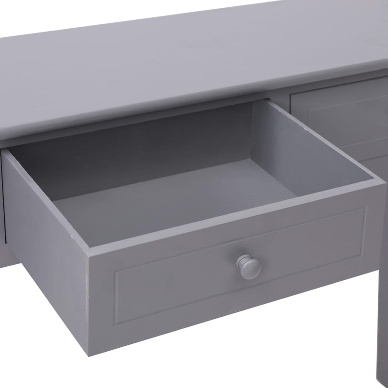 Console Table Grey 90x30x77 cm Wood Payday Deals