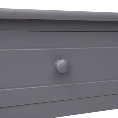 Console Table Grey 90x30x77 cm Wood Payday Deals