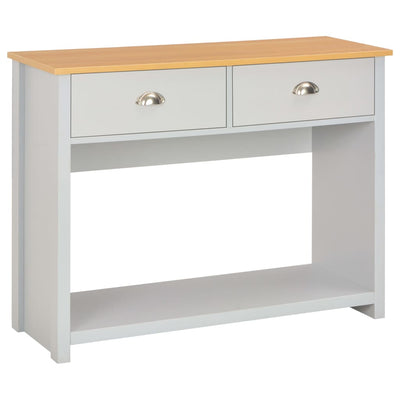 Console Table Grey 97x35x76 cm Payday Deals
