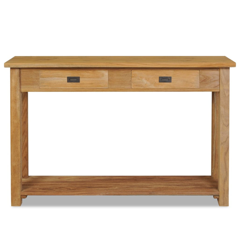 Console Table Solid Teak 120x30x80 cm Payday Deals