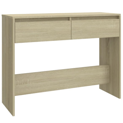 Console Table Sonoma Oak 100x35x76.5 cm Chipboard Payday Deals