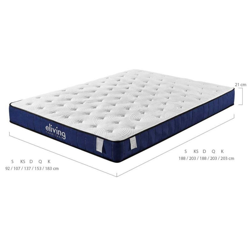 Cool Gel Memory Foam Mattress 5 Zone Pocket Spring Double Payday Deals