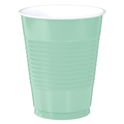 Cool Mint Party Supplies Plastic Cups 50 Pack