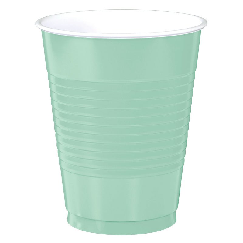Cool Mint Party Supplies Plastic Cups 50 Pack Payday Deals