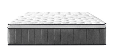 Cooling Gel Hepta-Zone Hybrid Tri-Foam Spring Euro Mattress (15 Year Warranty) Size King Payday Deals