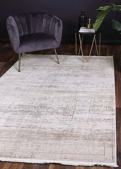 Cordelia Traditional Beige Blue Rug 160x230 cm Payday Deals
