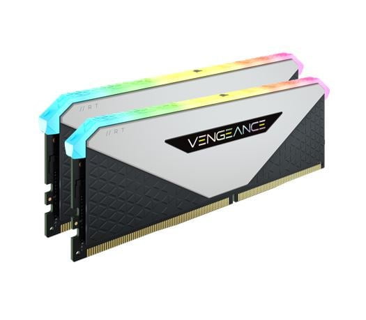 CORSAIR Vengeance RGB RT 16GB (2x8GB) DDR4 3200MHz C16 16-20-20-38 Desktop Gaming Memory White for AMD Payday Deals
