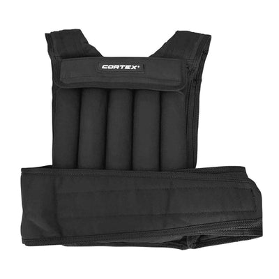 Cortex 20kg Adjustable Weight Vest with 2kg Increments (Black)