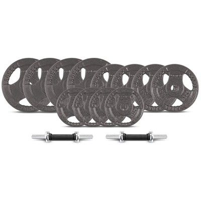 CORTEX 40kg Dumbbell 25mm Standard Weight Set Payday Deals