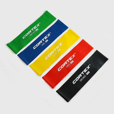 Cortex 5 Pack Flat Resistance Micro Wide Bands (4kg to 14kg) Payday Deals