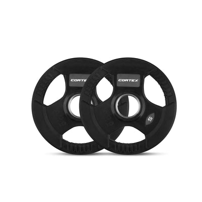 CORTEX FT10 Cable Crossover Station + 80kg Olympic Tri-Grip Weight Plate Package Payday Deals