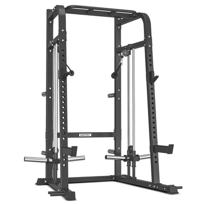 CORTEX GS9 Power Rack & Cable Machine + BN-6 Bench + 165kg Olympic Bumper V2 Weight Plate & Barbell Package Payday Deals