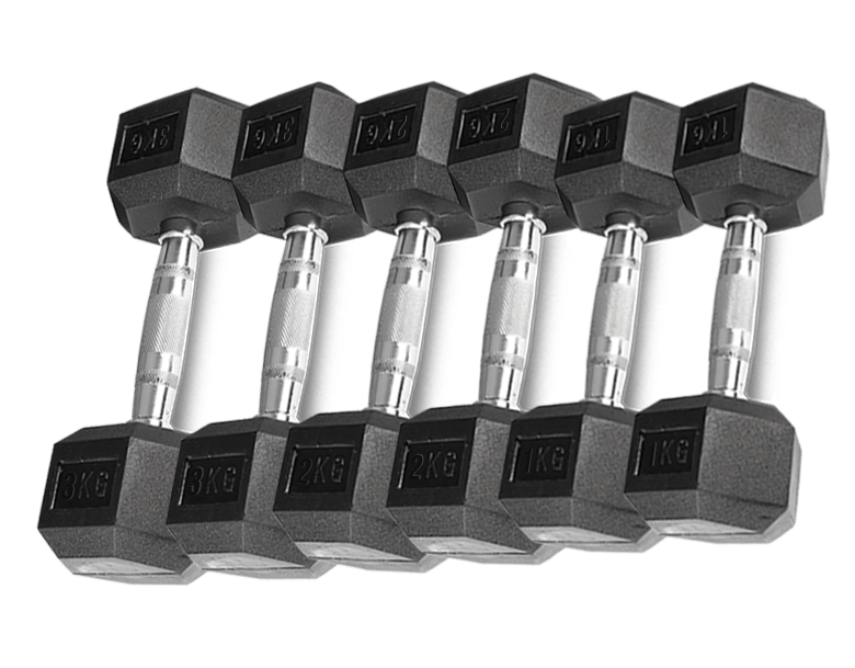 CORTEX Hex Dumbbell 1kg to 3kg (Set) Payday Deals