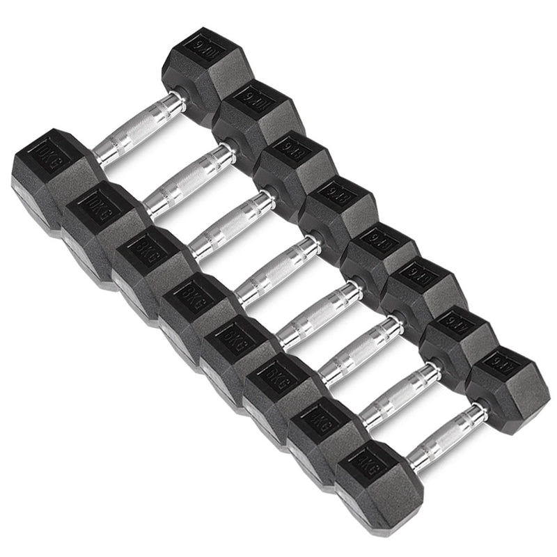 CORTEX Hex Dumbbell Set 4kg - 10kg (4 Pairs) Payday Deals