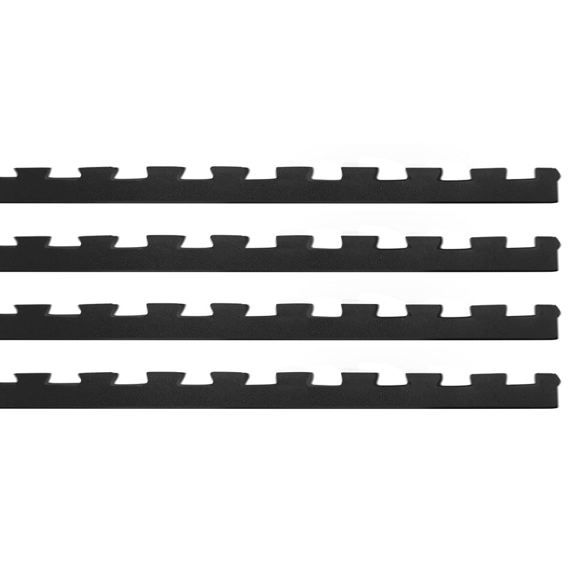 Cortex Interlocking Gym Floor Mat Edges 4 Pack (Suits Cortex 10mm Interlocking Mats) Payday Deals