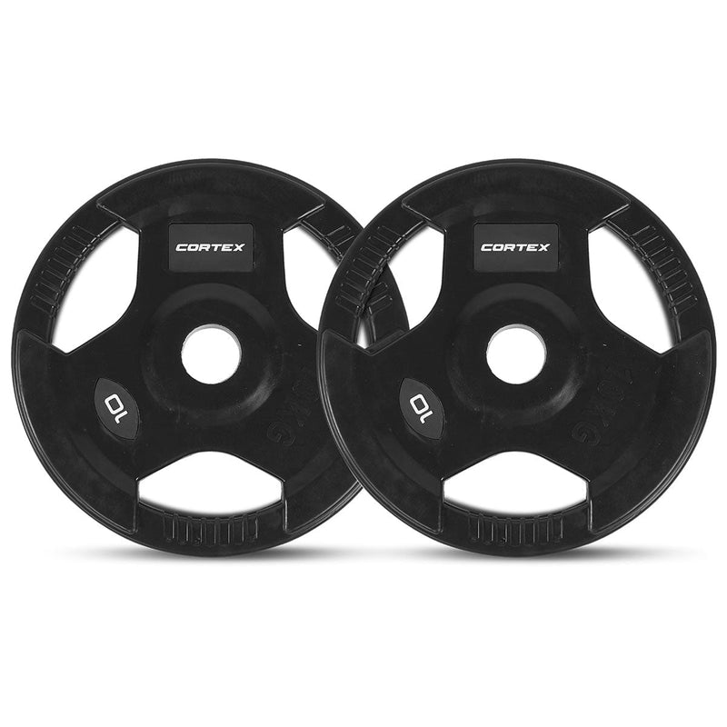 CORTEX LP-10 45 Degree Leg Press/Hack Squat with 100kg Olympic Tri-Grip Weight Plate Set Payday Deals