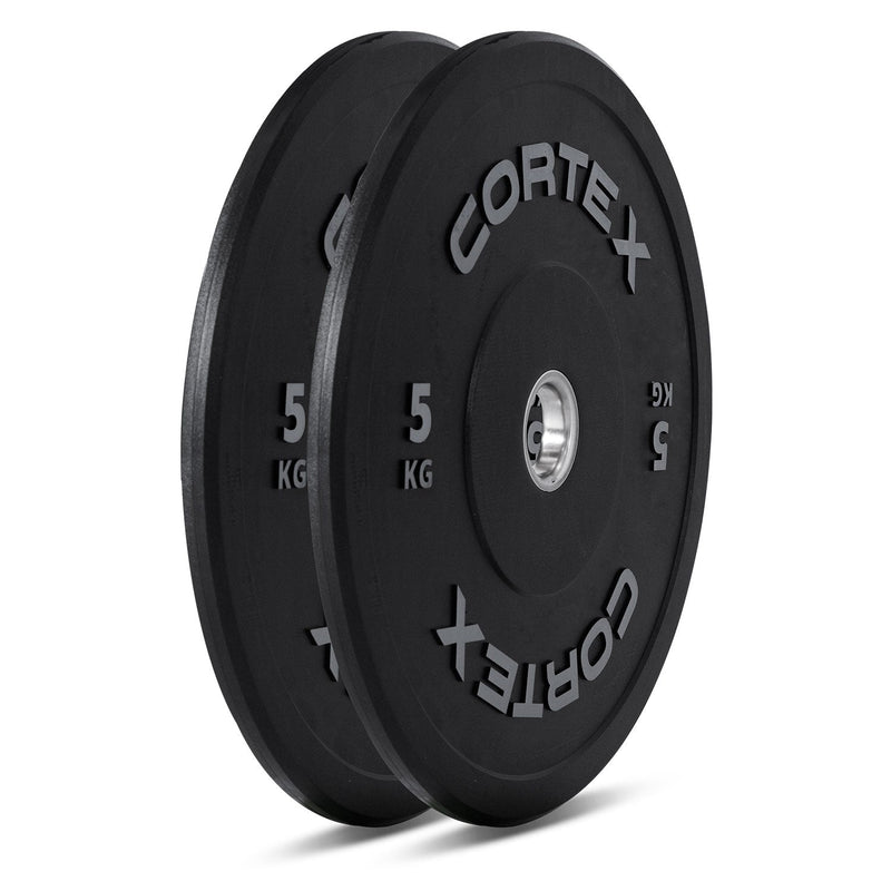 CORTEX Pro 150kg Black Series Bumper Plate V2 Package with Toaster Rack Payday Deals