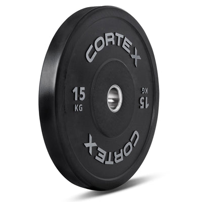 CORTEX Pro 170kg Black Series Bumper Plate V2 Package with SPARTAN205 Barbell Payday Deals