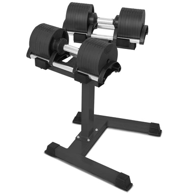 CORTEX RevoLock 64kg Adjustable Dumbbell Set with Stand (32kg Pair) Payday Deals