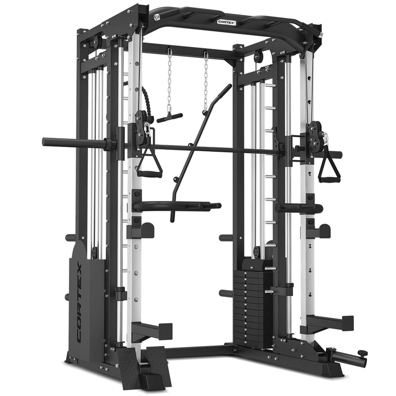 Cortex SM25 Multi Gym (Dual Stack Functional Trainer, Smith Machine, Half Rack) Payday Deals