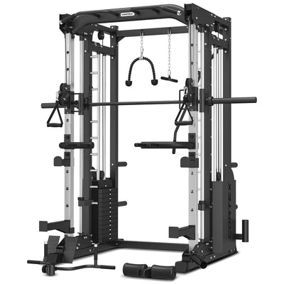 Cortex SM25 Multi Gym (Dual Stack Functional Trainer, Smith Machine, Half Rack) Payday Deals