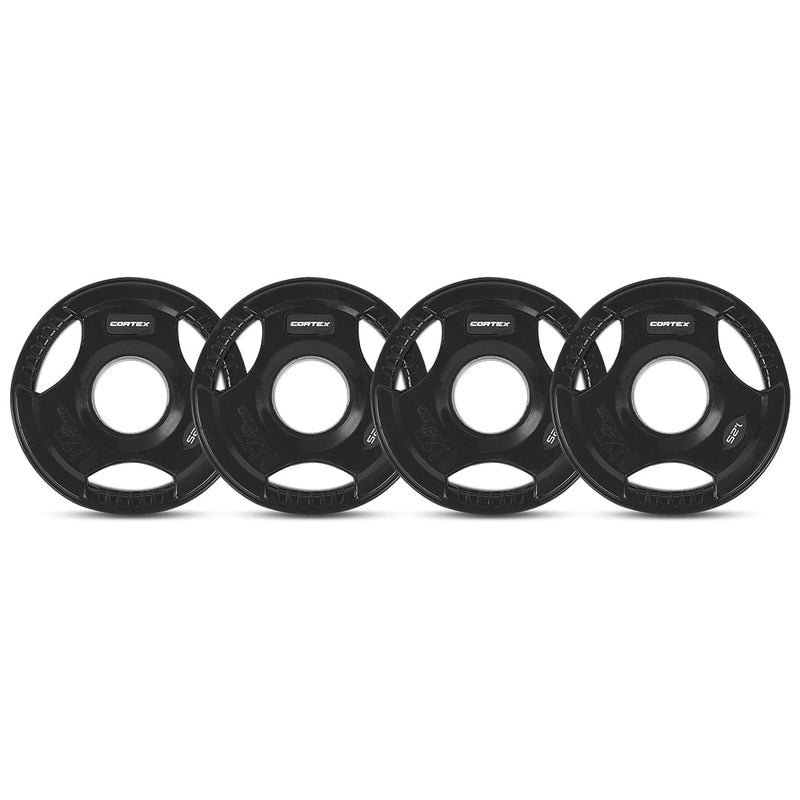 CORTEX SR-10 Squat Rack Package + 100kg Olympic Tri-Grip Weight Plates Package Payday Deals