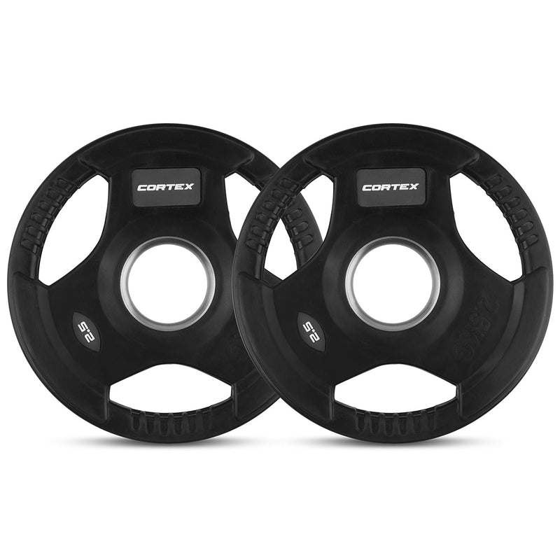 CORTEX SR-10 Squat Rack Package + 100kg Olympic Tri-Grip Weight Plates Package Payday Deals