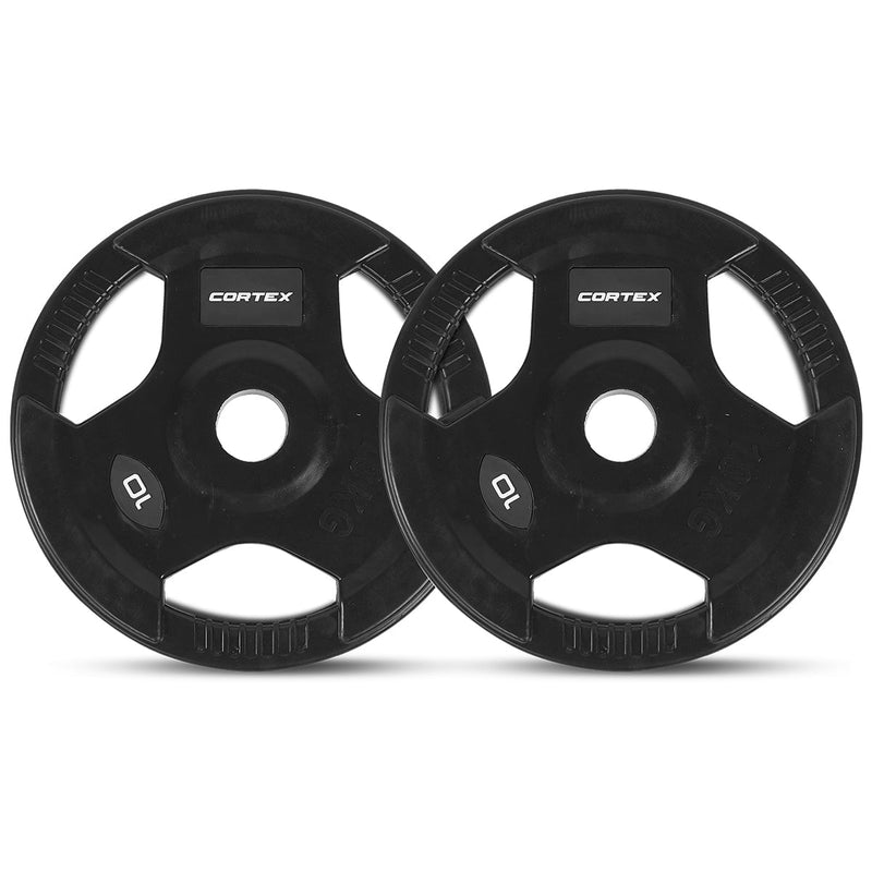 CORTEX SR-10 Squat Rack Package + 100kg Olympic Tri-Grip Weight Plates Package Payday Deals