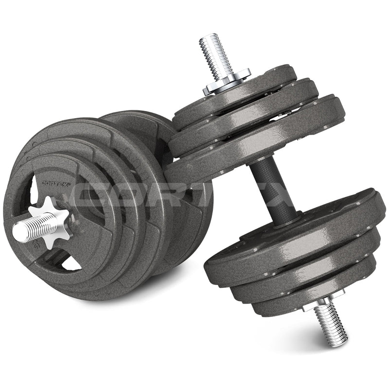 Cortex SR10 Squat Rack with 90kg Standard Tri-Grip Weight and Bar Set Payday Deals