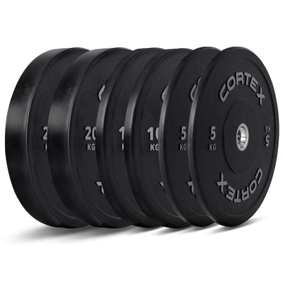 CORTEX Starter 70kg Black Series Bumper Plate V2 Package Payday Deals