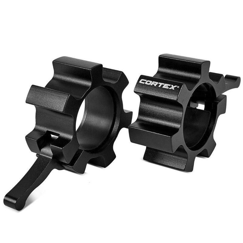 CORTEX ZEUS100 7ft 20kg Olympic Competition Barbell with Aluminium Lockjaw Collars Payday Deals
