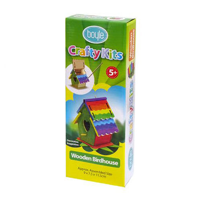 Crafty Kits Kids Wooden Birds House Paint Kit Payday Deals
