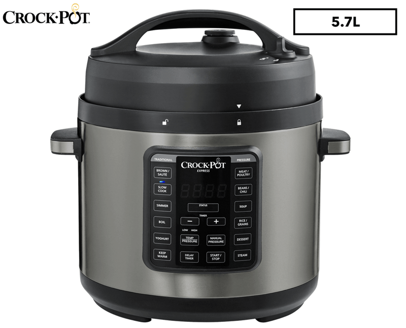 Crock-Pot 5.7L Express Easy Release Multi-Cooker - CPE210 Payday Deals