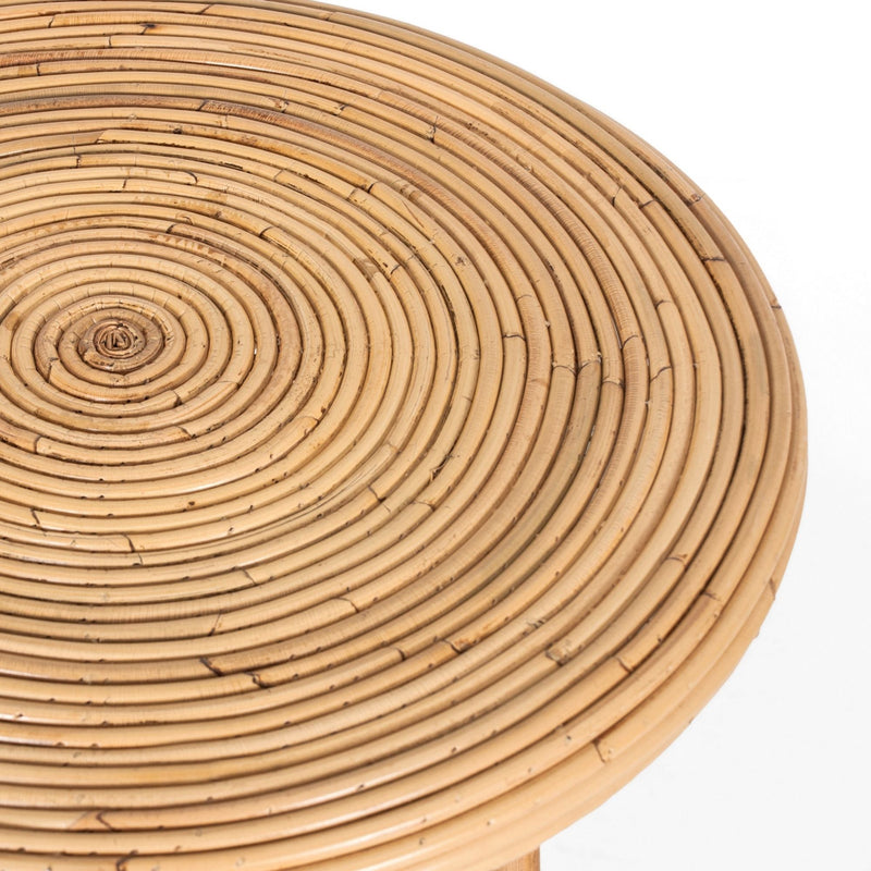 Crocus Rattan Round Coffee Table 80cm - Natural Payday Deals